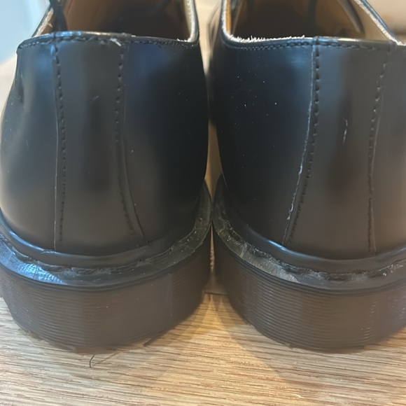 Men’s Dr Marten The Original Black 3 eyelet Oxford lace-up SZ 12 - Picture 4 of 10
